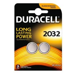 Pack de 2 Pilas de Botón Duracell DL2032/ 3V