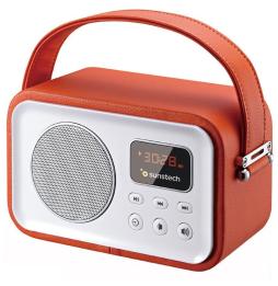 Radio Portátil Sunstech RPBT450/ Roja