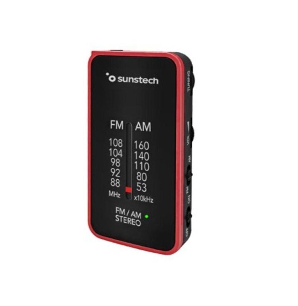 Radio Portátil Sunstech RPC6RD/ Roja