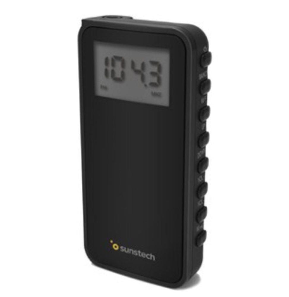 Radio Portátil Sunstech RPD23/ Negro