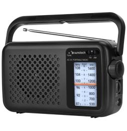 Radio Portátil Sunstech RPS760/ Negro