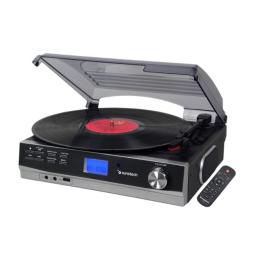 Tocadiscos Sunstech PXR23/ Bluetooth/ Radio FM/ Conversor a MP3