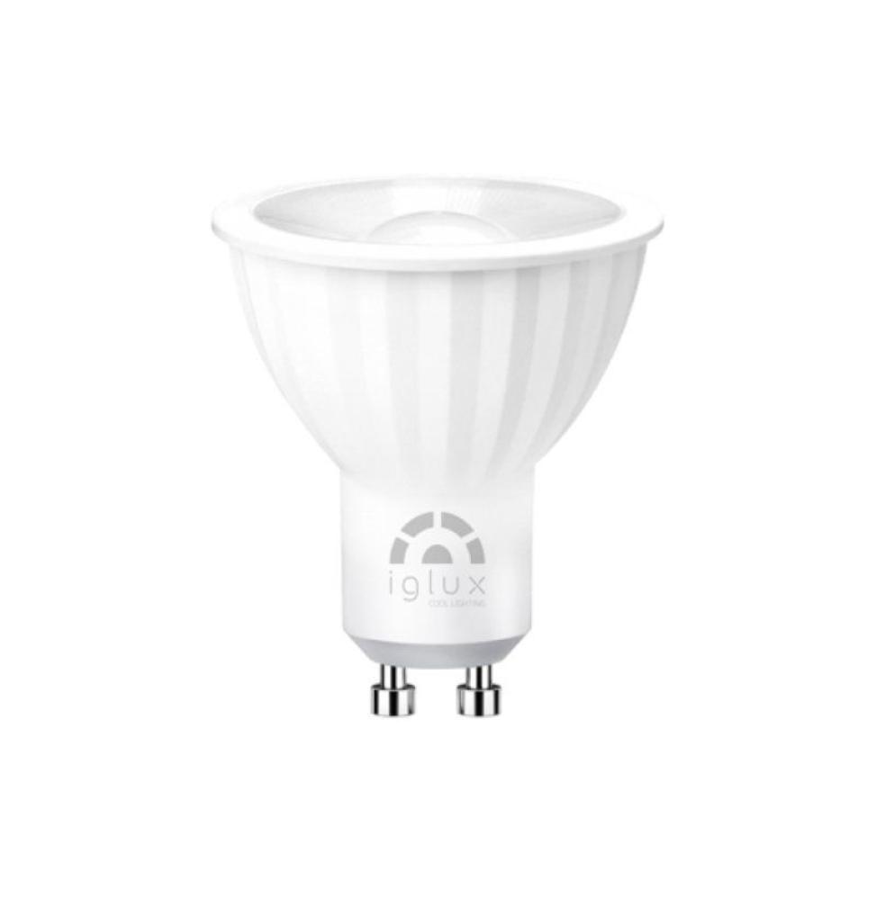 Bombilla Led Iglux XDIM-07120-F V2/ Casquillo GU10/ 7W/ 690 Lúmenes/ 5500K