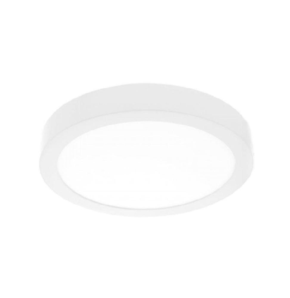 Downlight Iglux SUP-102307-FB V2/ Circular/ Ø120 x 35mm/ Potencia 7W/ 570 Lúmenes/ 6000ºK/ Blanco