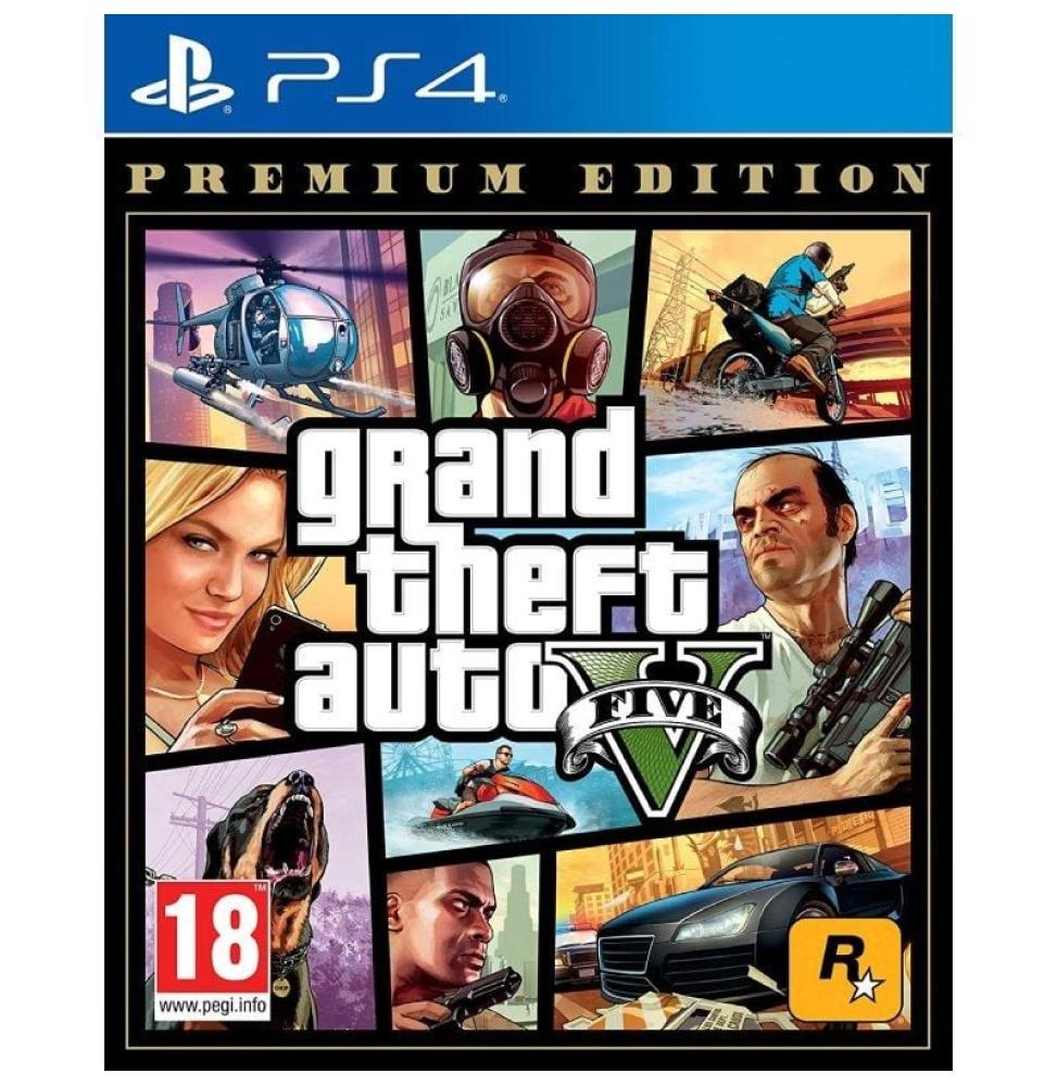 Juego para Consola Sony PS4 Grand Theft Auto V Edición Premium