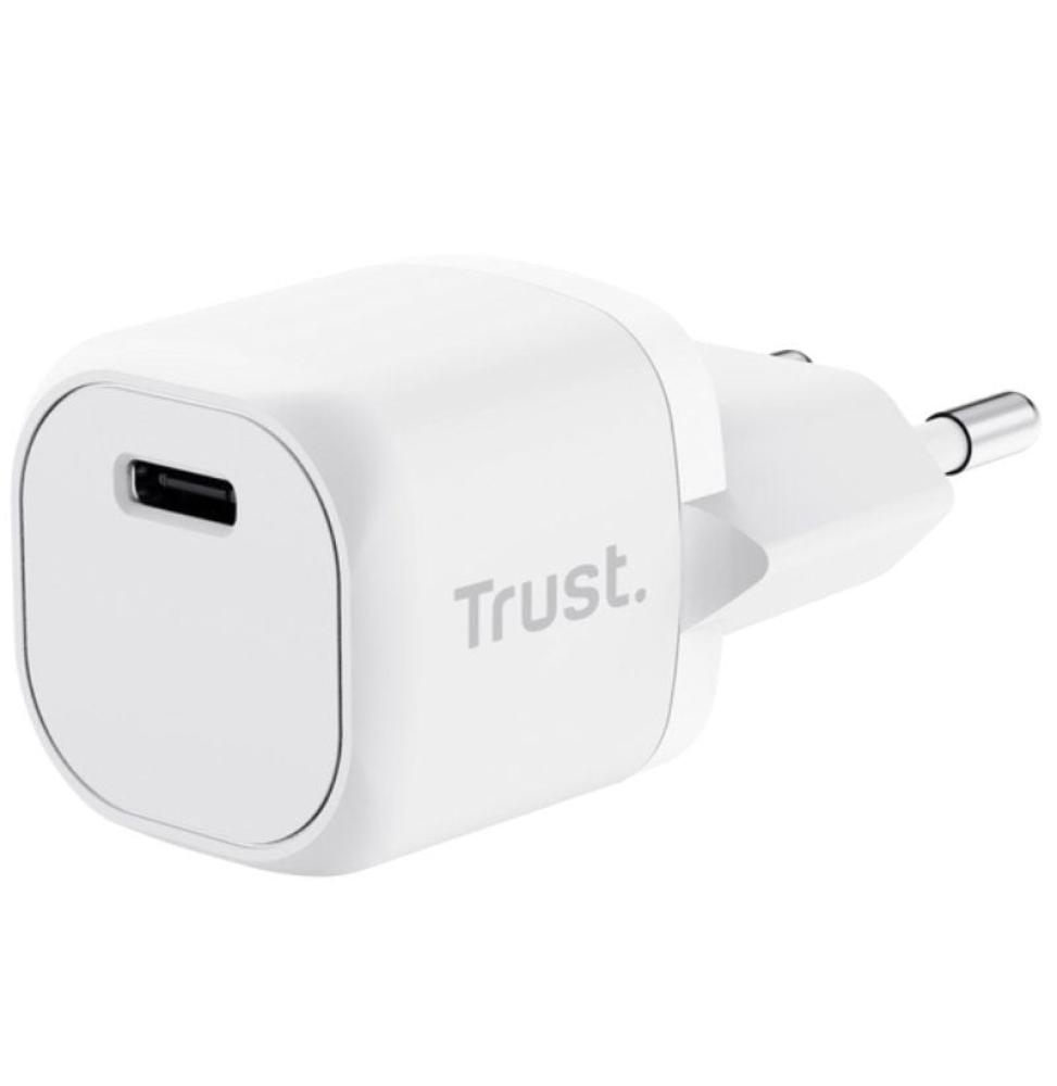 Cargador Compacto Trust Maxo/ 1xUSB Tipo-C/ 20W