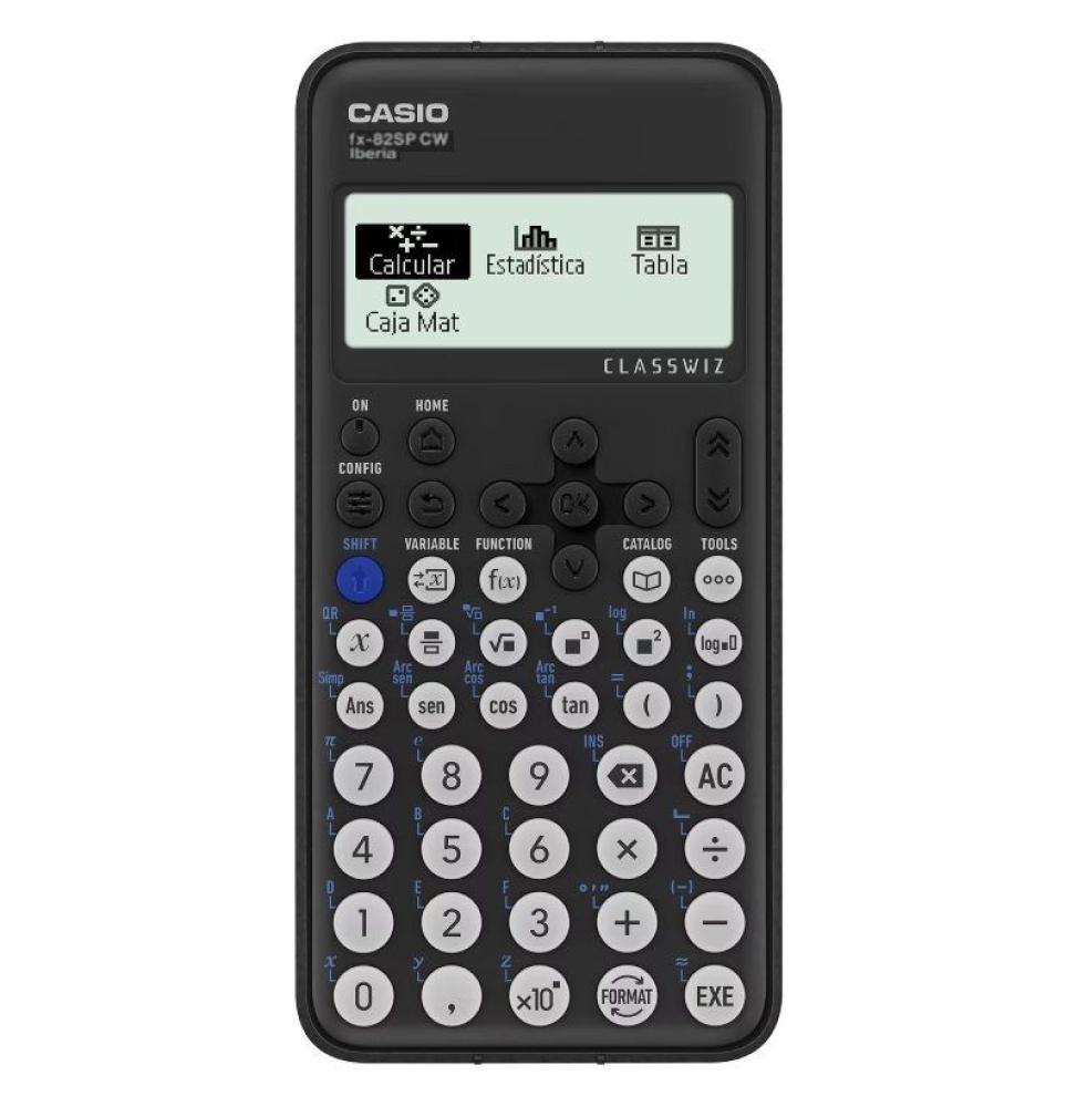 Calculadora Científica Casio ClassWiz FX-82 SP CW/ Negra