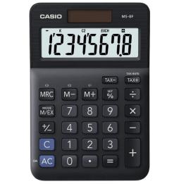 Calculadora Casio MS-8F/ Negra