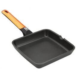 Asador Bra Efficient Orange A281328/ Ø28cm/ Aluminio fundido/ Apto para Inducción