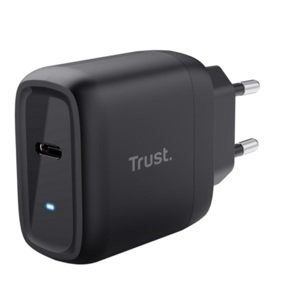 Cargador de Pared Trust Maxo 45W/ 1xUSB Tipo-C/ 45W