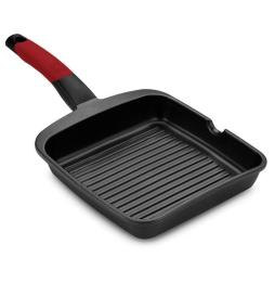 Grill Bra Premiere A411428/ Ø28cm/ Aluminio Fundido/ Apto para Inducción