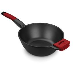 Sartén Bra Wok Premiere A412028/ Ø28cm/ Aluminio fundido/ Apta para Inducción