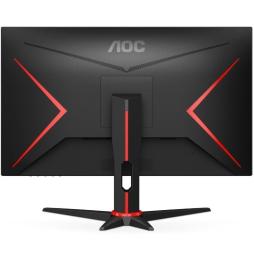 Monitor Gaming AOC Q27G2E/BK 27'/ QHD/ 1ms/ 144Hz/ VA/ Negro y Rojo