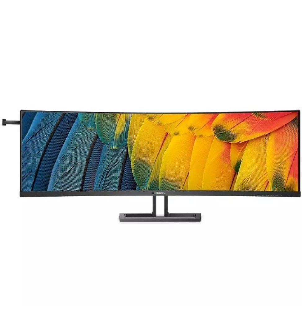 Monitor Profesional Curvo Philips 45B1U6900C 44.5'/ Dual QHD/ Multimedia/ Negro