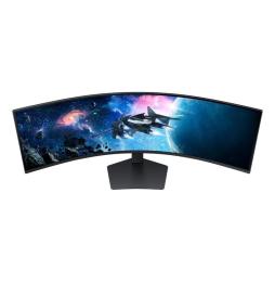 Monitor Gaming Ultrapanorámico Curvo Samsung Odyssey G9 S49CG954EU 49'/ Dual QHD/ 1ms/ 240Hz/ VA/ Negro