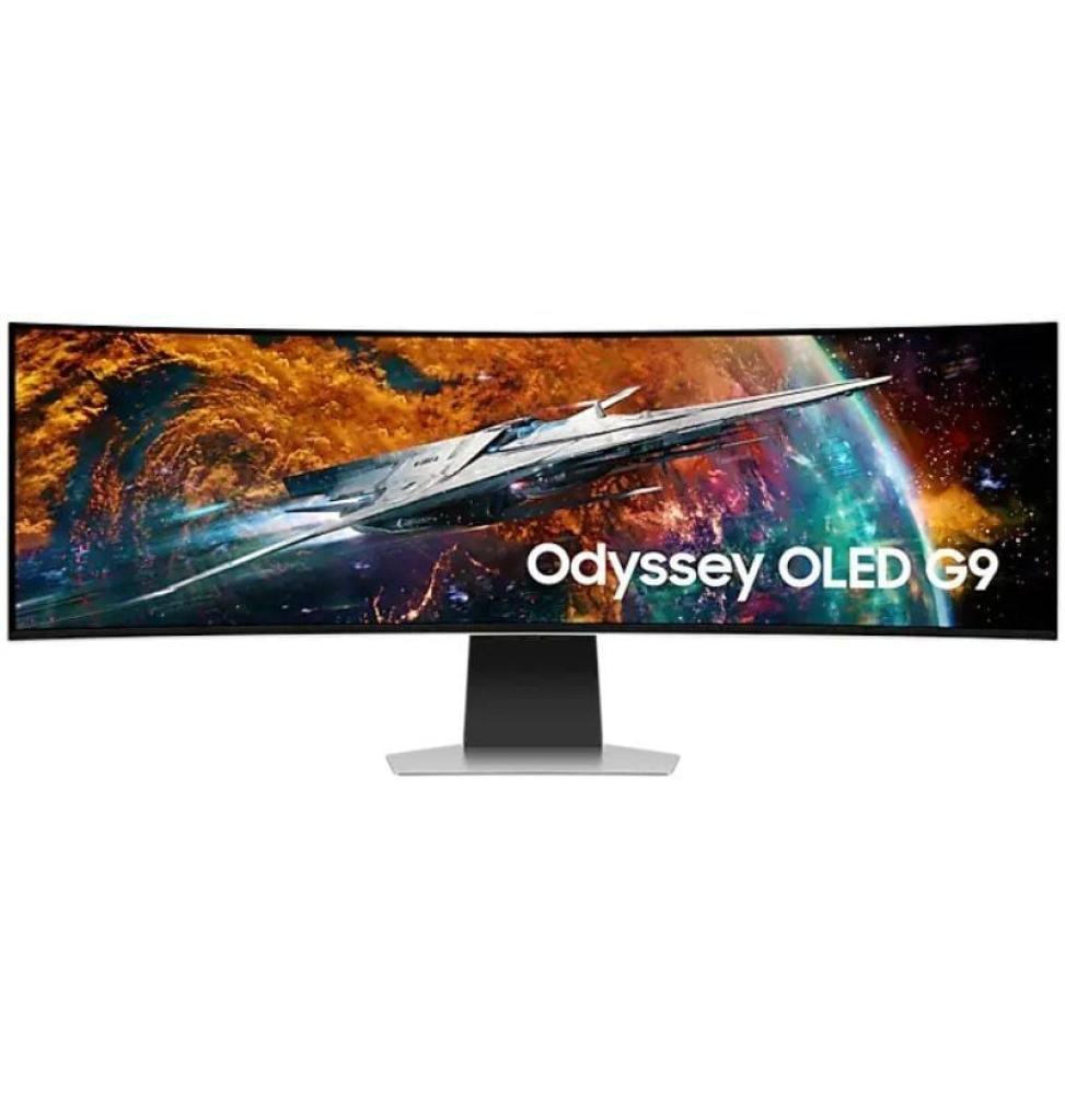 Smart Monitor Gaming Ultrapanorámico Curvo Samsung Odyssey OLED G9 S49CG954SU 49'/ Dual QHD/ 0.03ms/ 240Hz/ OLED/ Multimedia/ Pl