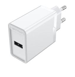 Cargador de Pared Vention FAAW0-EU/ 1xUSB/ 12W