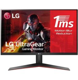 Monitor Gaming LG 24MP60G-B 23.8'/ Full HD/ 1ms/ 75Hz/ IPS/ Negro