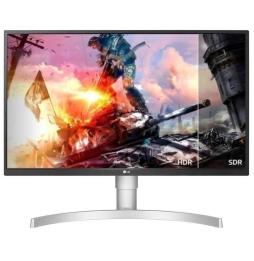 Monitor Gaming Polivalente LG 27UL550P-W 27'/ 4K/ 5ms/ 60Hz/ IPS/ Plata