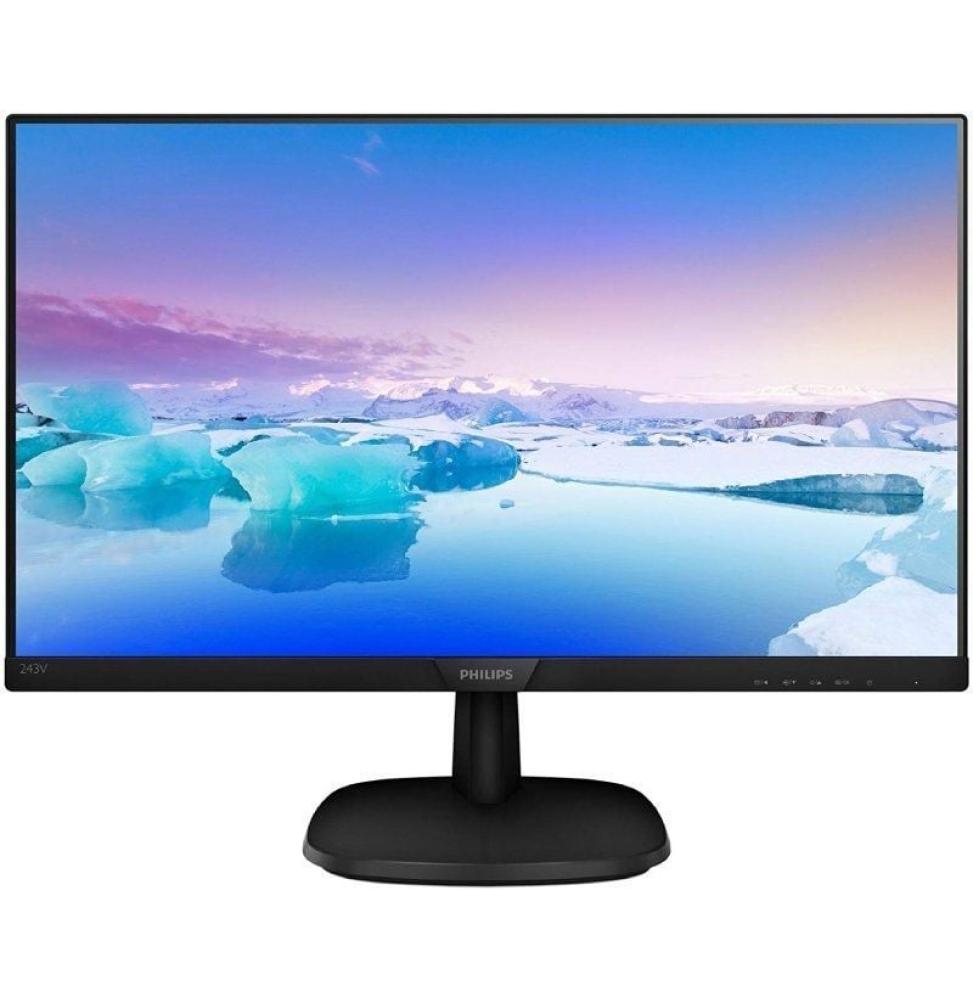 Monitor Philips 243V7QDSB 23.8'/ Full HD/ Negro