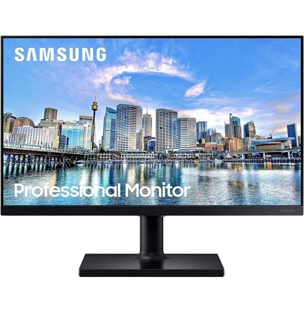 Monitor Profesional Samsung LF24T450FQR 24'/ Full HD/ Negro