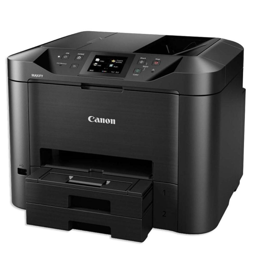 Multifunción Canon MAXIFY MB5450 WiFi/ Fax/ Dúplex/ Negra