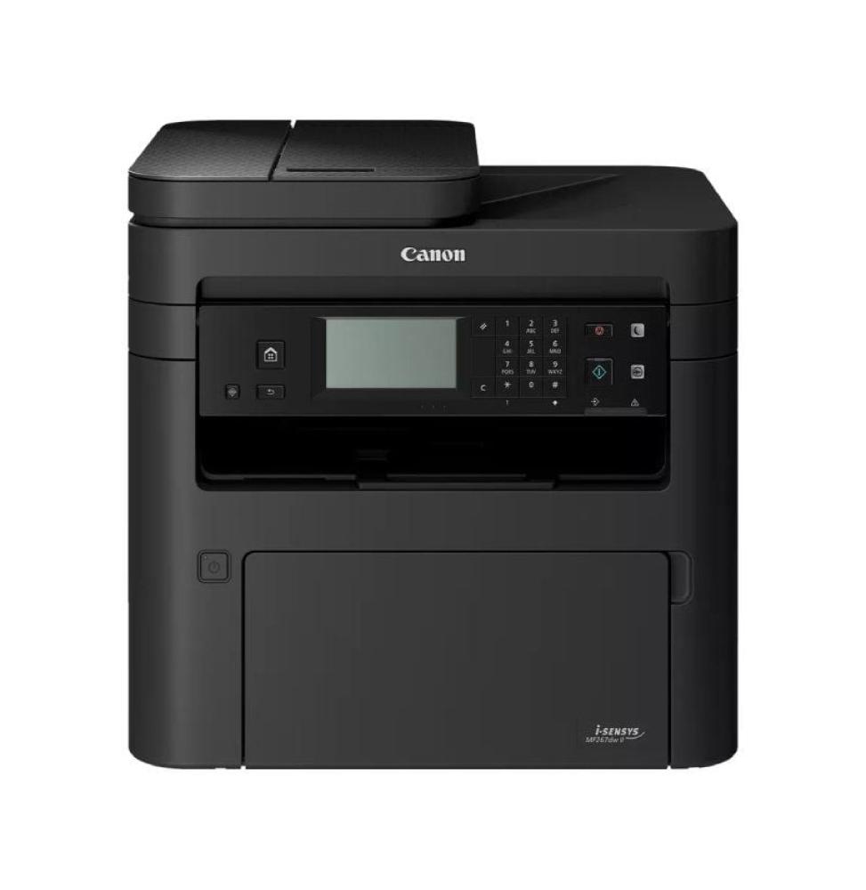 Multifunción Láser Monocromo Canon i-SENSYS MF267DW II WiFi/ Fax/ Dúplex/ Negra