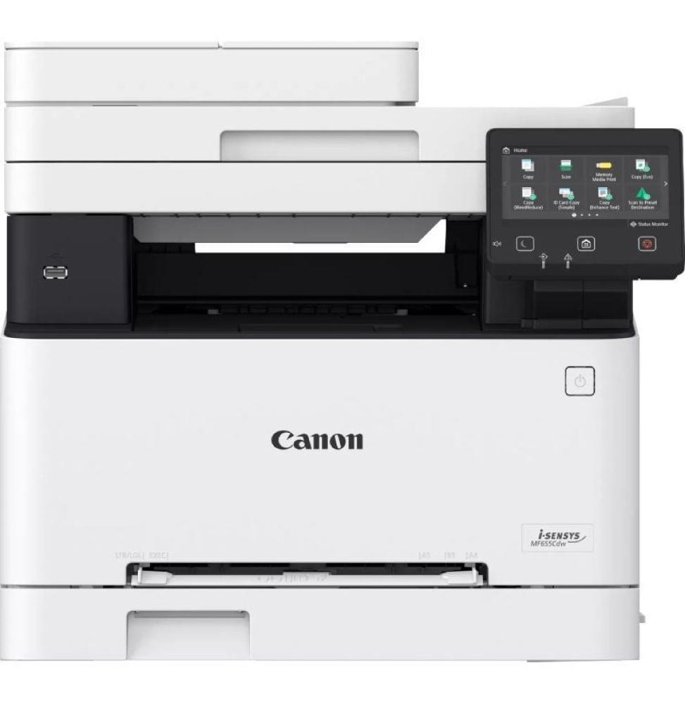 Multifunción Láser Color Canon i-SENSYS MF655Cdw WiFi/ Dúplex/ Blanca