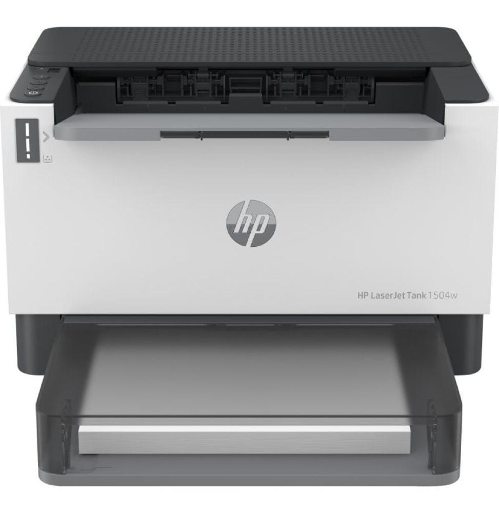 Impresora Recargable Láser Monocromo HP Laserjet Tank 1504W WiFi/ Blanca