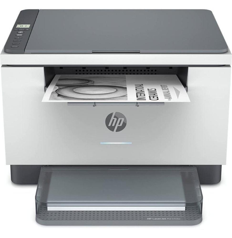 Multifunción Láser Monocromo HP LaserJet  MFP M234dw/ WiFi/ Dúplex/ Blanca