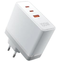 Cargador de Pared Vention FEGW0-EU/ 2xUSB Tipo-C/ 1xUSB/ 100W