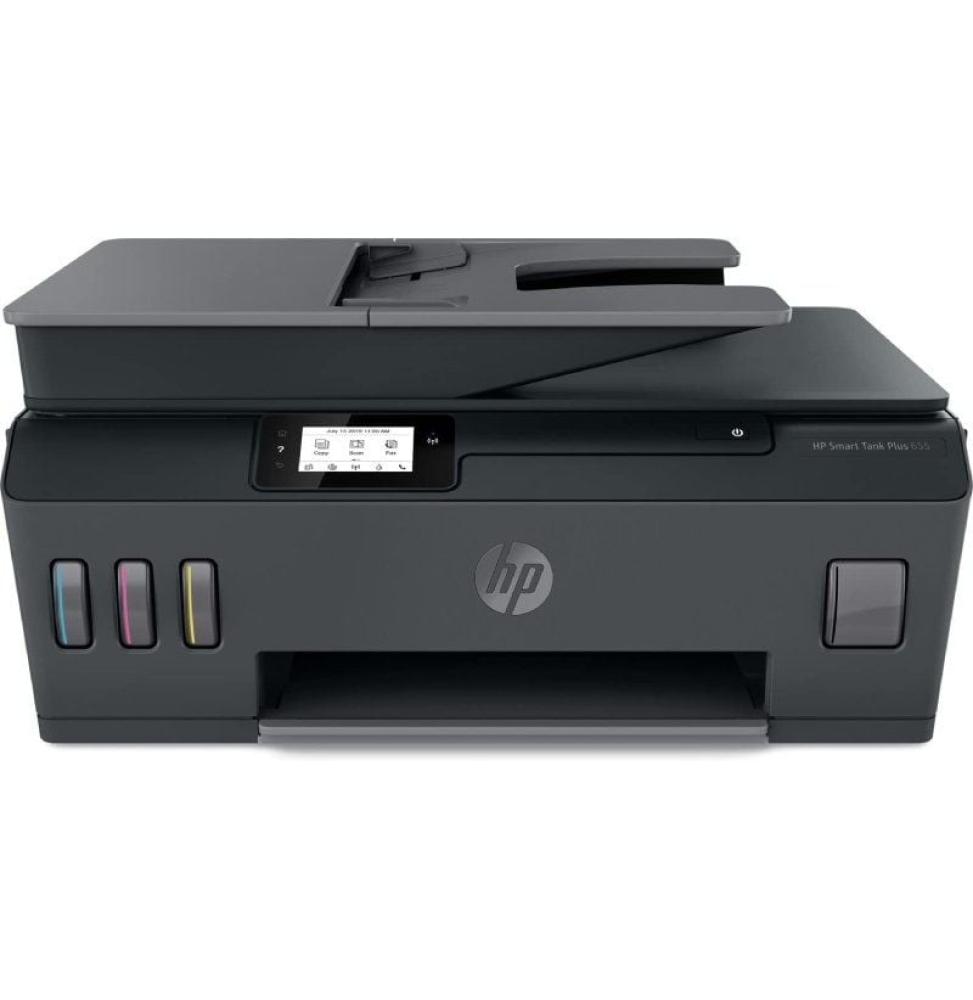 Multifunción Recargable HP Smart Tank Plus 655/ WiFi/ Fax/ Negra