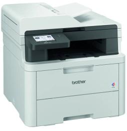 Multifunción Láser Color Brother MFC-L3740CDW WiFi/ Fax/ Dúplex/ Blanca