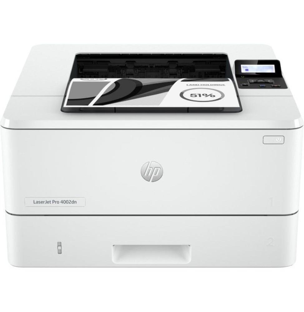 Impresora Láser Monocromo HP Laserjet Pro 4002DN/ Dúplex/ Blanca