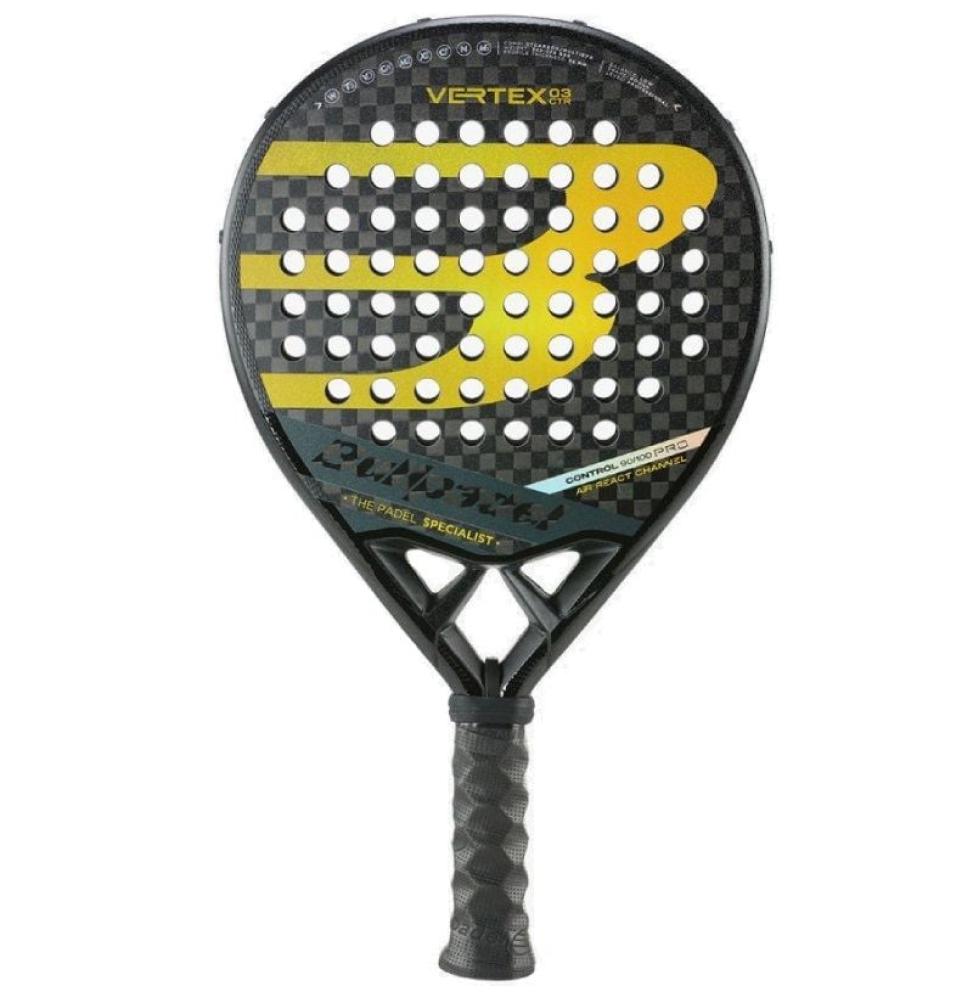 Pala de Pádel Bullpadel Vertex 03 Control 2023/ Amarilla y Negra