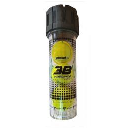 Presurizador para Pelotas de Pádel Bullpadel Pascal Box 3B/ Incluye Bomba Hinchadora/ Capacidad 3 uds