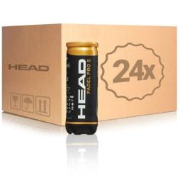 Cajón Bolas Head Padel Pro S/ 24 packs de 3 unidades