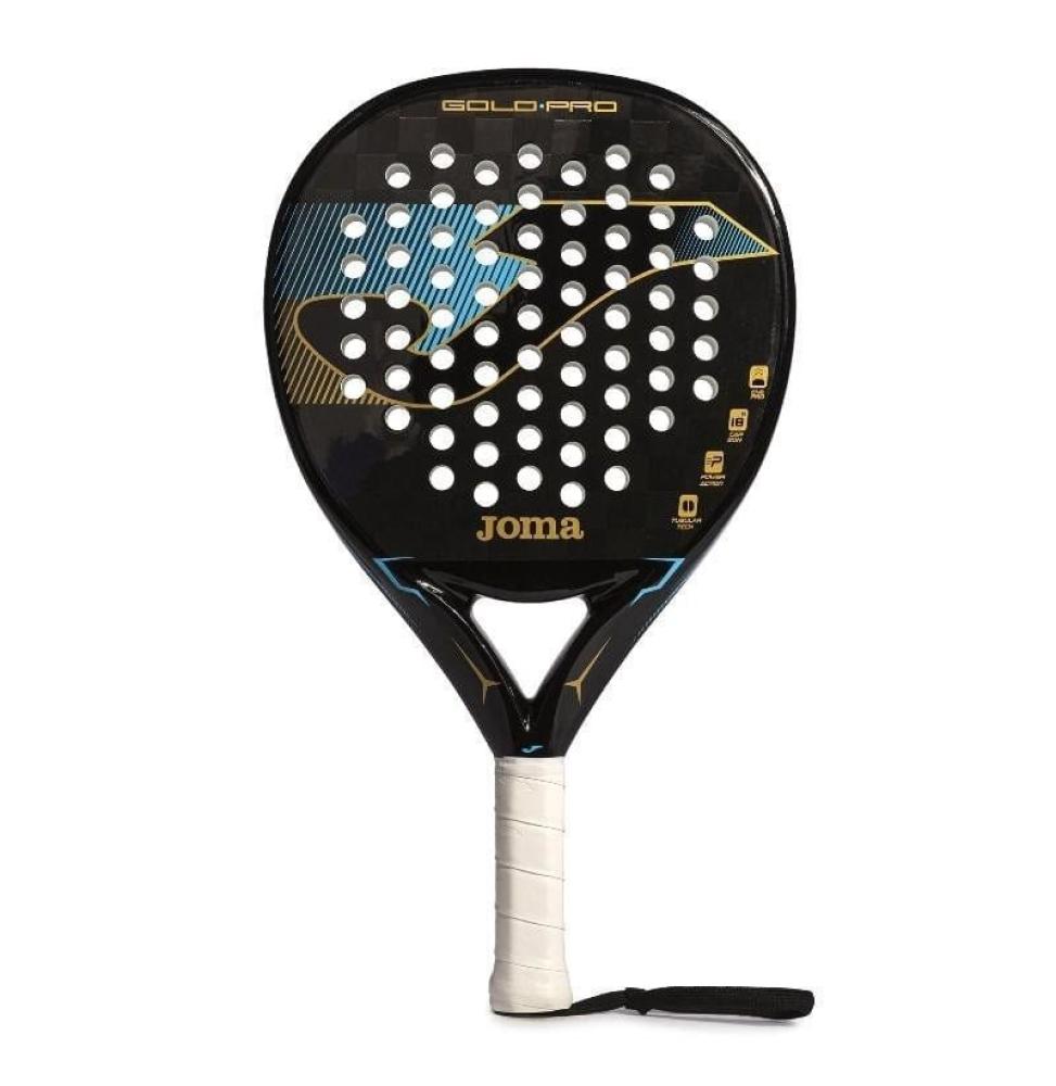 Pala de Pádel Joma Gold Pro/ Negro Turquesa