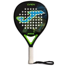 Pala de Pádel Joma Open Negro y Turquesa Flúor