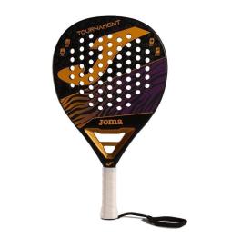 Pala de Pádel Joma Tournament/ Negro Naranja y Morada