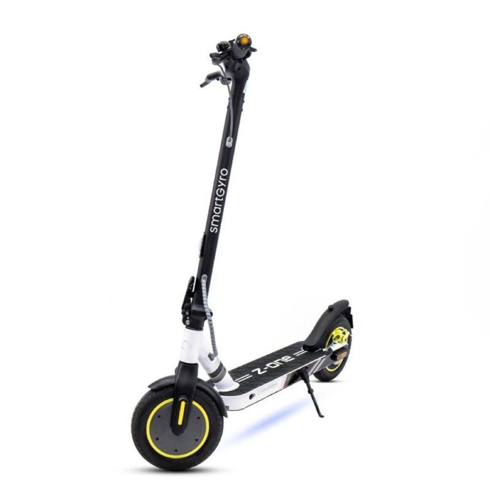 Patinete Eléctrico SmartGyro Z-ONE Certificado/ Motor 400W/ Ruedas 10'/ 25km/h/ Autonomía 30km/ Gris