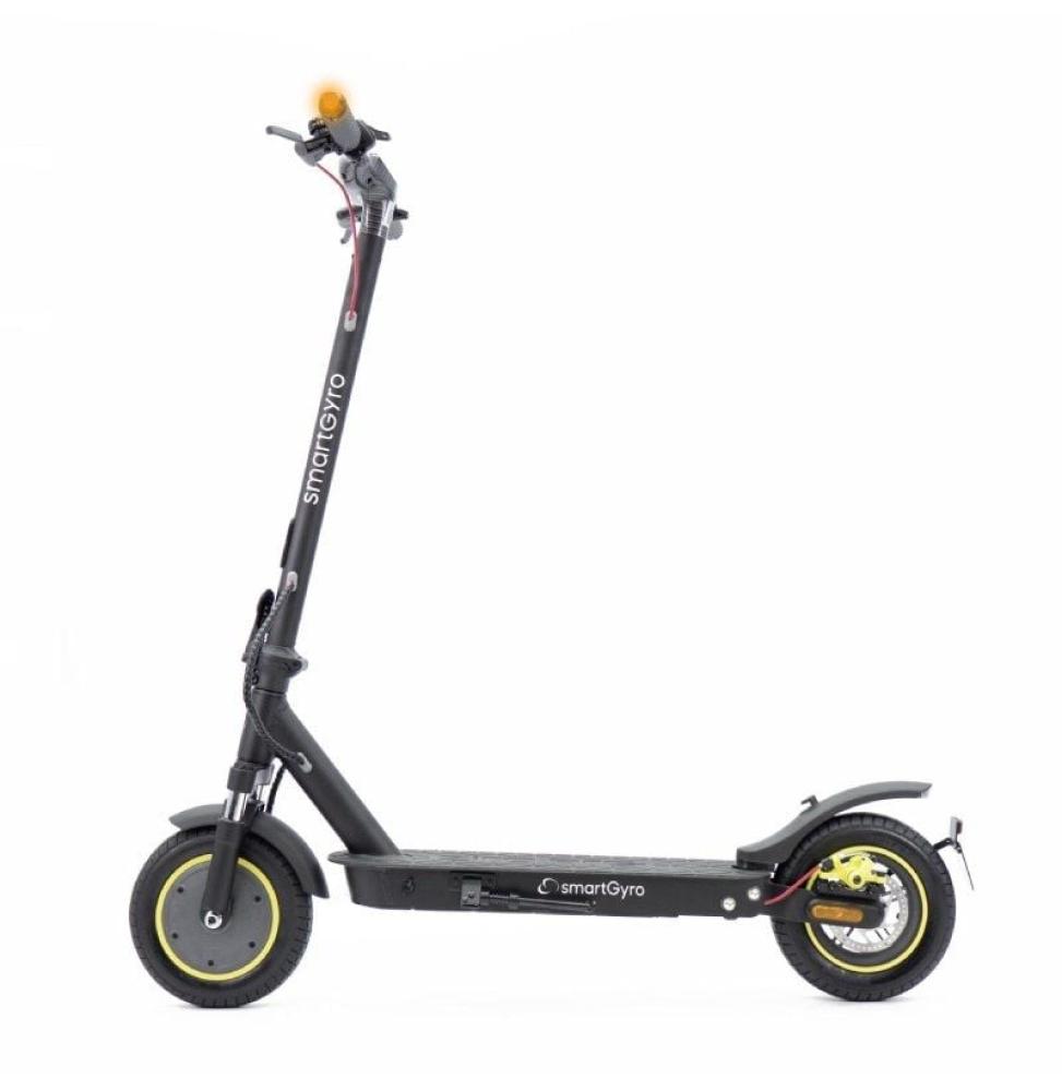 Patinete Eléctrico SmartGyro Z-PRO Certificado/ Motor 600W/ Ruedas 10'/ 25km/h /Autonomía 40km/ Negro