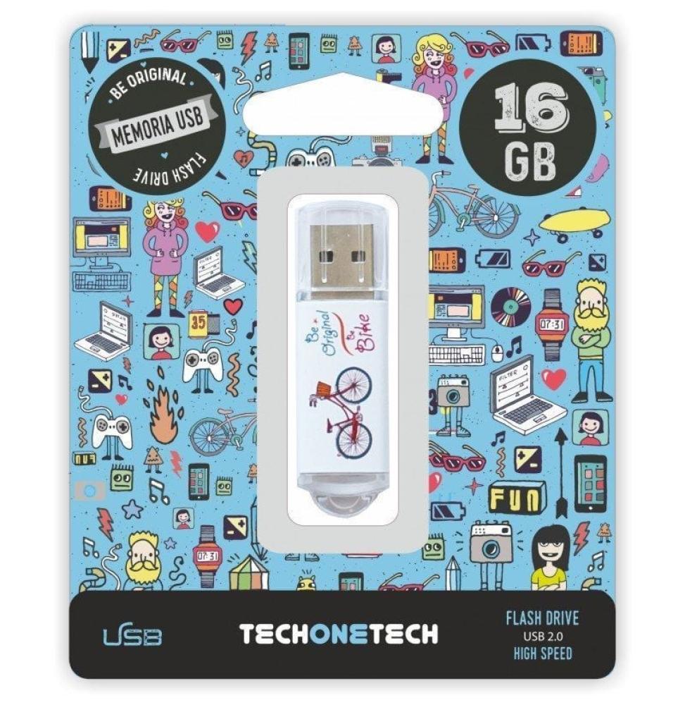 Pendrive 16GB Tech One Tech Be Bike USB 2.0