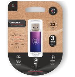 Pendrive 32GB Tech One Tech Be Fade USB 2.0/ Purpura Degradado