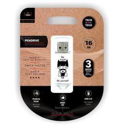 Pendrive 16GB Tech One Tech Be Super USB 2.0