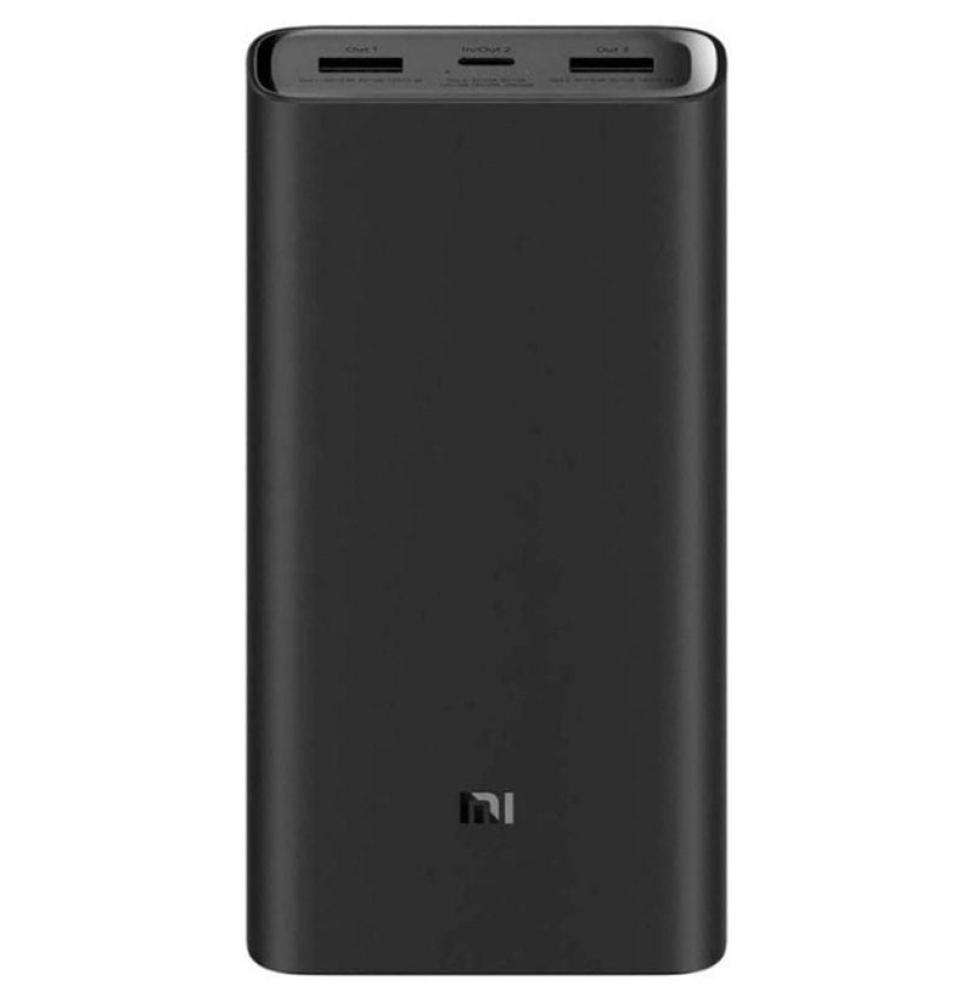 Powerbank 20000mAh Xiaomi Mi 50W Powerbank/ Compatible con Portátiles según especificaciones/ 50W/ Negra