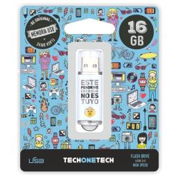 Pendrive 16GB Tech One Tech No Es Tuyo USB 2.0