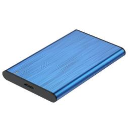 Caja Externa para Disco Duro de 2.5' Aisens ASE-2525BLU/ USB 3.1/ Sin tornillos