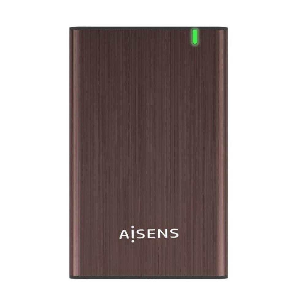 Caja Externa para Disco Duro de 2.5' Aisens ASE-2525BWN/ USB 3.0/ Sin tornillos