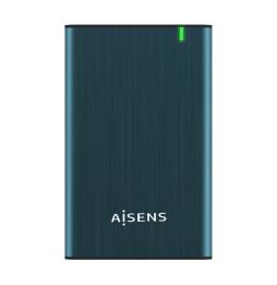 Caja Externa para Disco Duro de 2.5' Aisens ASE-2525PB/ USB 3.0/ Sin tornillos